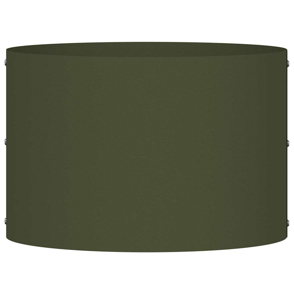 Plantenring Olijf Groen 30 x 30 x 20 cm Koudgewalst staal is nu te koop bij PeponiXL, paradijselijk wonen!