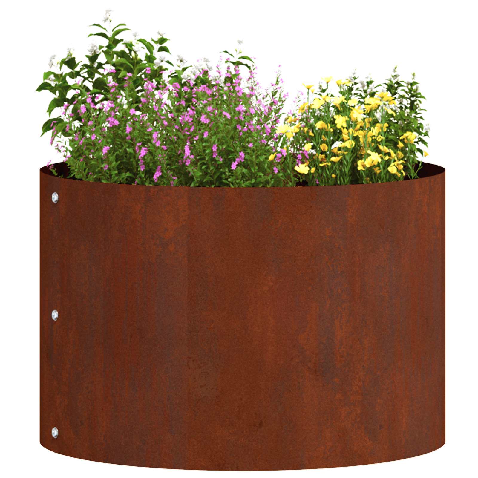 Plantenring Bruin 30 x 30 x 20 cm Cortenstaal is nu te koop bij PeponiXL, paradijselijk wonen!