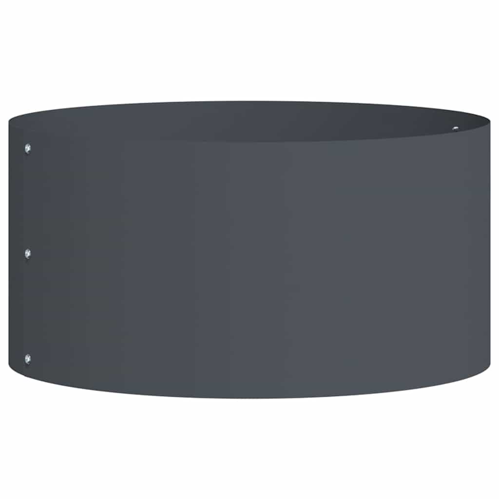 Plantenring Antraciet 40 x 40 x 20 cm Koudgewalst staal is nu te koop bij PeponiXL, paradijselijk wonen!