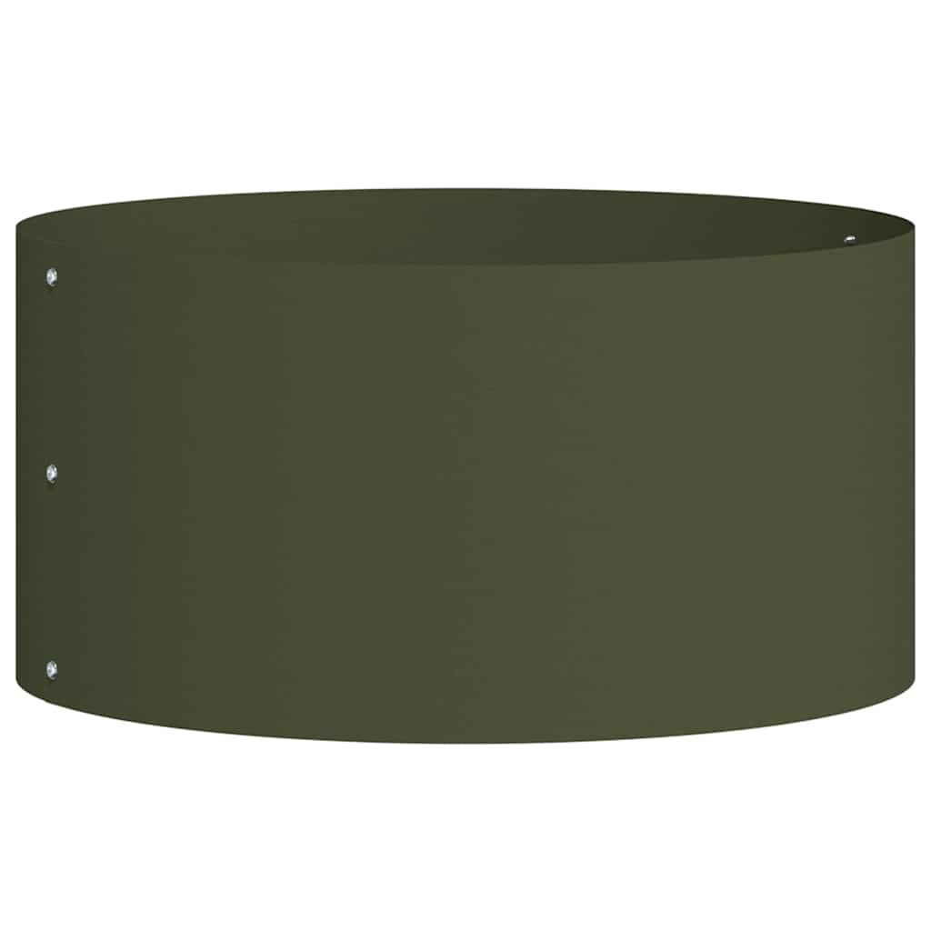 Plantenring Olijf Groen 40 x 40 x 20 cm Koudgewalst staal is nu te koop bij PeponiXL, paradijselijk wonen!