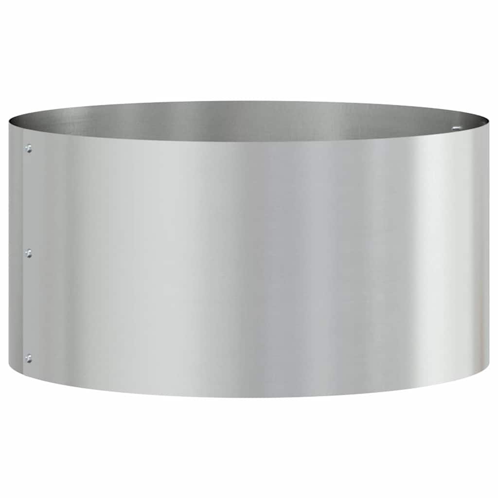 Plantenring Zilver 40 x 40 x 20 cm Gegalvaniseerd staal is nu te koop bij PeponiXL, paradijselijk wonen!
