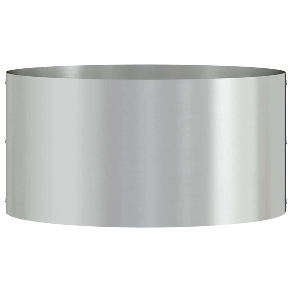 Plantenring Zilver 40 x 40 x 20 cm Gegalvaniseerd staal is nu te koop bij PeponiXL, paradijselijk wonen!