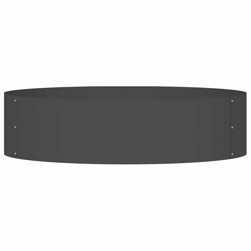Plantenring Zwart 80 x 80 x 20 cm Koudgewalst staal is nu te koop bij PeponiXL, paradijselijk wonen!
