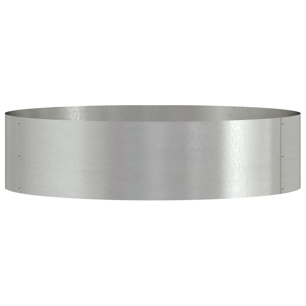 Plantenring Zilver 80 x 80 x 20 cm Roestvrij staal is nu te koop bij PeponiXL, paradijselijk wonen!