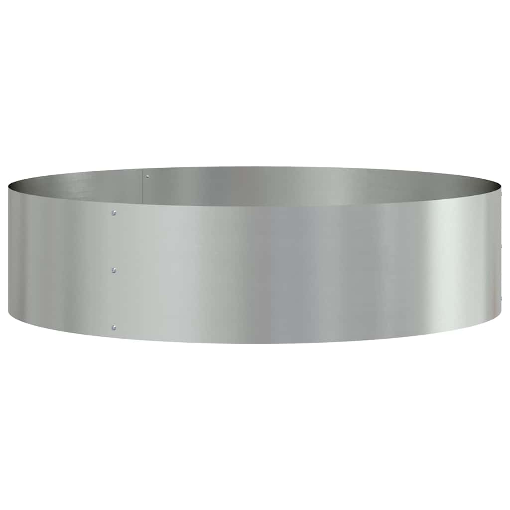 Plantenring Zilver 80 x 80 x 20 cm Gegalvaniseerd staal is nu te koop bij PeponiXL, paradijselijk wonen!