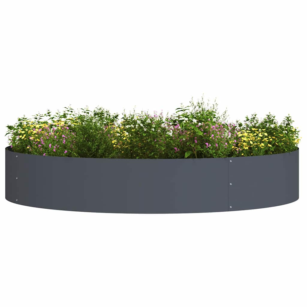 Plantenring Antraciet 120 x 120 x 20 cm Koudgewalst staal is nu te koop bij PeponiXL, paradijselijk wonen!