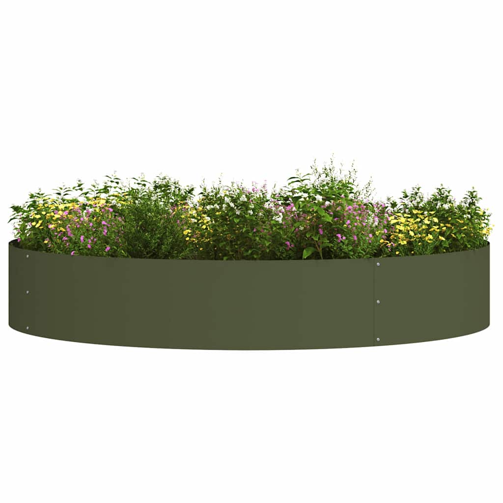 Plantenring 5 pcs Olijf Groen 120 x 120 x 20 cm is nu te koop bij PeponiXL, paradijselijk wonen!