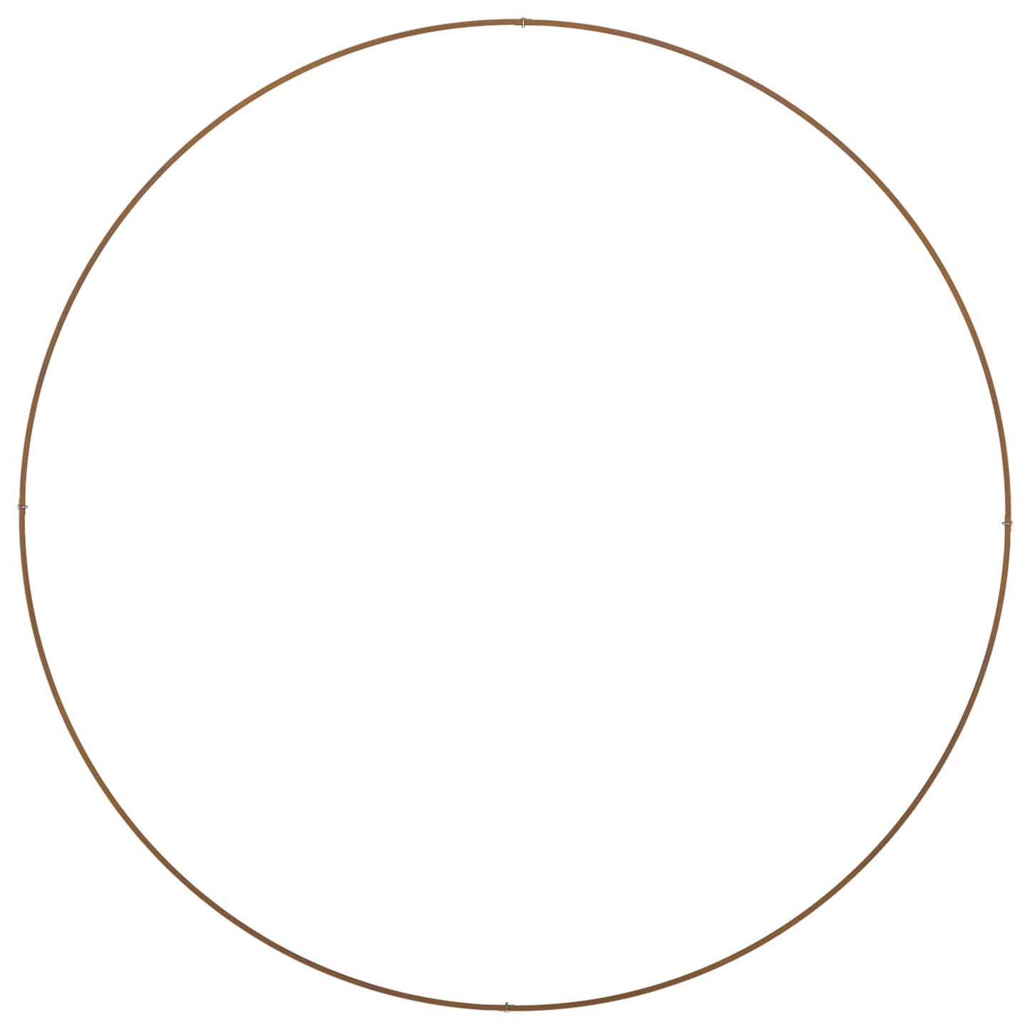 Plantenring 5 pcs Bruin 120 x 120 x 20 cm Cortenstaal