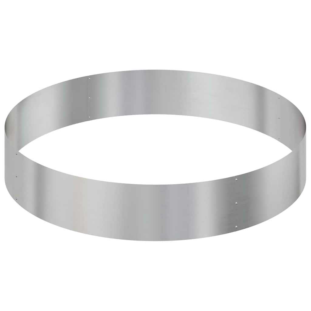 Tuin Bloempot Zilver 120 x 120 x 20 cm Gegalvaniseerd staal is nu te koop bij PeponiXL, paradijselijk wonen!