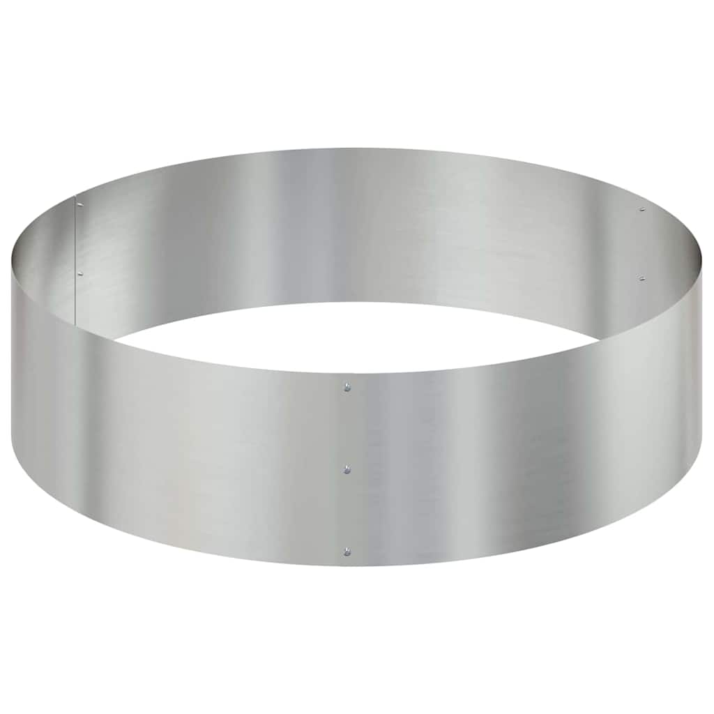 Tuin Bloempot Zilver 120 x 120 x 20 cm Gegalvaniseerd staal is nu te koop bij PeponiXL, paradijselijk wonen!