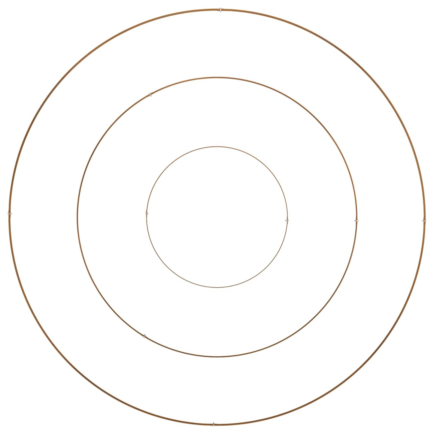 Tuin Bloempot Bruin 120 x 120 x 20 cm Cortenstaal