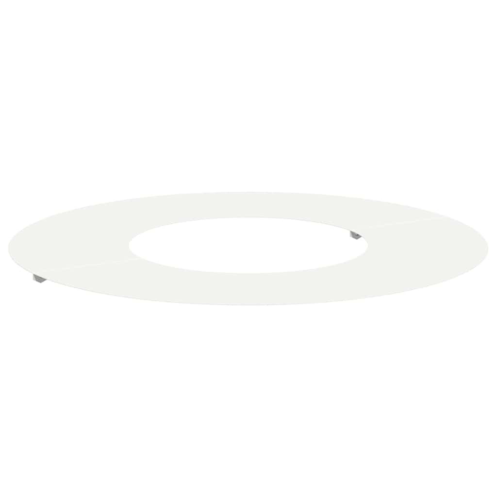 geschikt voor platte boomring Wit Ø30 / 60 cm Staal is nu te koop bij PeponiXL, paradijselijk wonen!