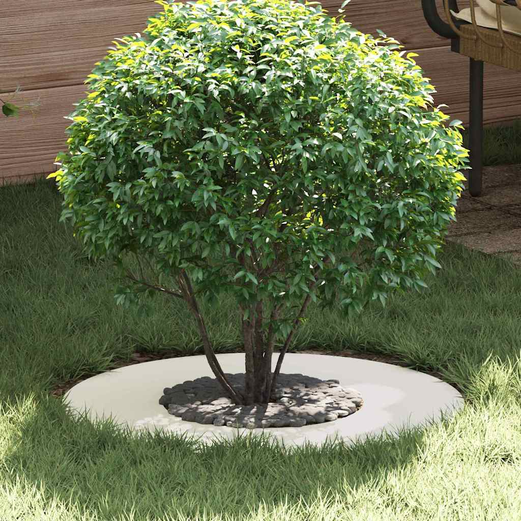 geschikt voor platte boomringen 5 pcs Wit Ø30 / 60 cm Staal is nu te koop bij PeponiXL, paradijselijk wonen!