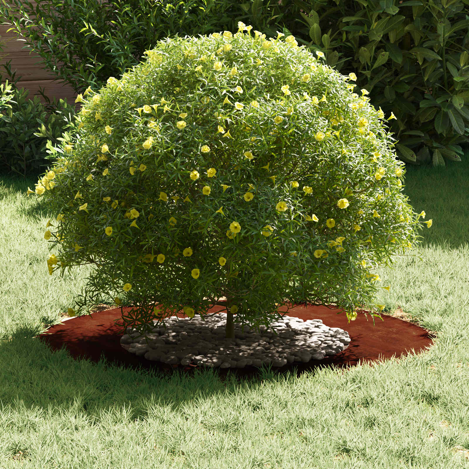 geschikt voor platte boomringen 5 pcs Bruin Ø40 / 70 cm is nu te koop bij PeponiXL, paradijselijk wonen!