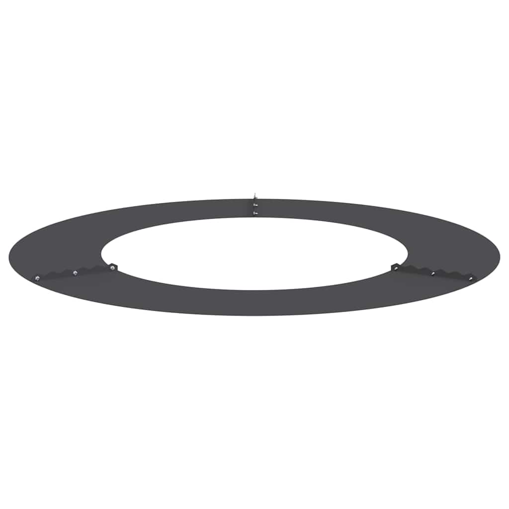 geschikt voor platte boomringen 5 pcs Zwart Ø50 / 80 cm Staal is nu te koop bij PeponiXL, paradijselijk wonen!