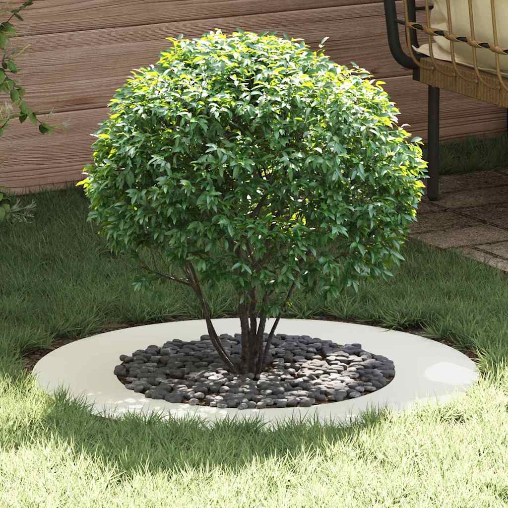 geschikt voor platte boomring Wit Ø50 / 80 cm Staal is nu te koop bij PeponiXL, paradijselijk wonen!