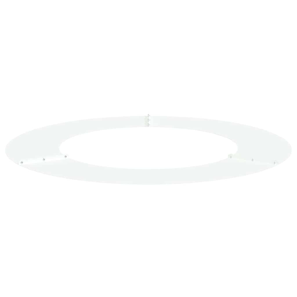 geschikt voor platte boomring Wit Ø50 / 80 cm Staal is nu te koop bij PeponiXL, paradijselijk wonen!