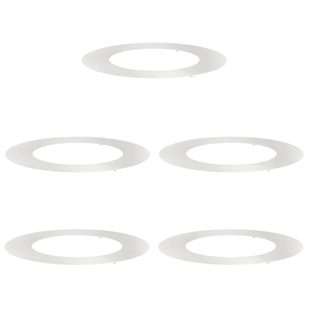 geschikt voor platte boomringen 5 pcs Zilver Ø50 / 80 cm is nu te koop bij PeponiXL, paradijselijk wonen!