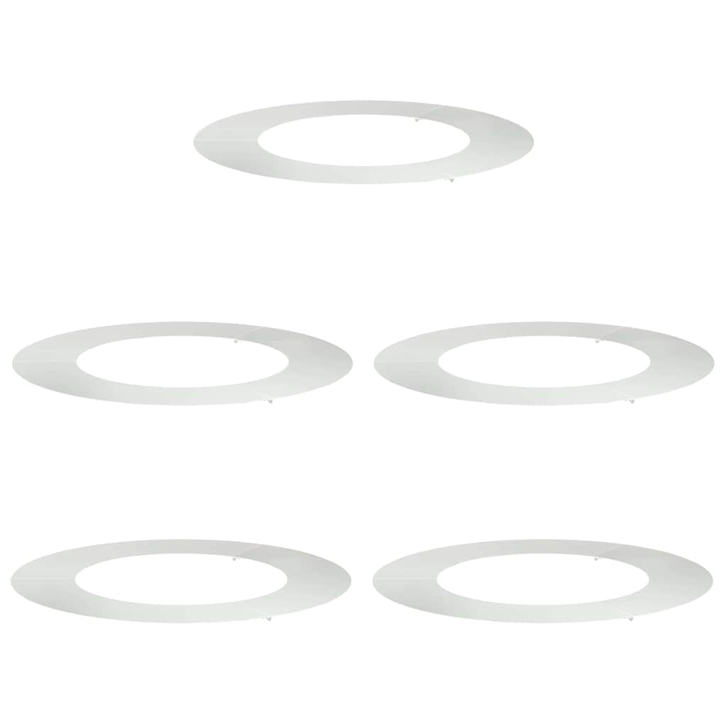 geschikt voor platte boomringen 5 pcs Zilver Ø50 / 80 cm is nu te koop bij PeponiXL, paradijselijk wonen!