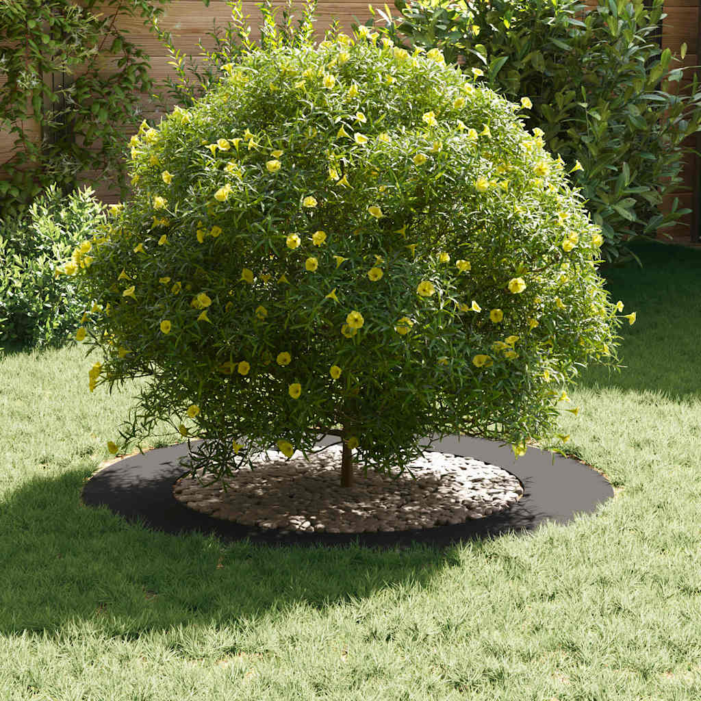 geschikt voor platte boomringen 5 pcs Zwart Ø60 / 90 cm Staal is nu te koop bij PeponiXL, paradijselijk wonen!