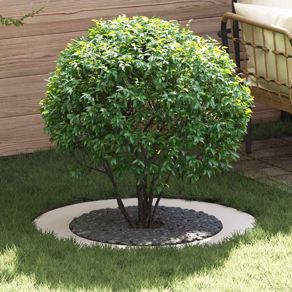geschikt voor platte boomringen 5 pcs Wit Ø60 / 90 cm Staal is nu te koop bij PeponiXL, paradijselijk wonen!