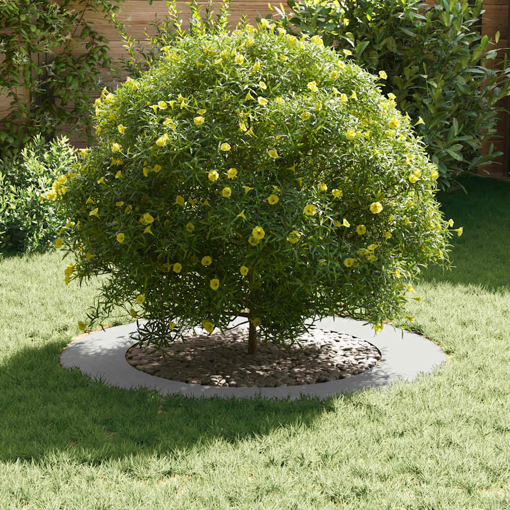 geschikt voor platte boomringen 5 pcs Wit Ø60 / 90 cm Staal is nu te koop bij PeponiXL, paradijselijk wonen!