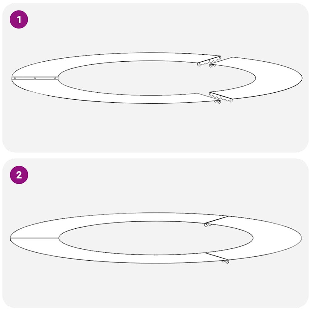 geschikt voor platte boomring Zilver Ø60 / 90 cm Roestvrij staal is nu te koop bij PeponiXL, paradijselijk wonen!