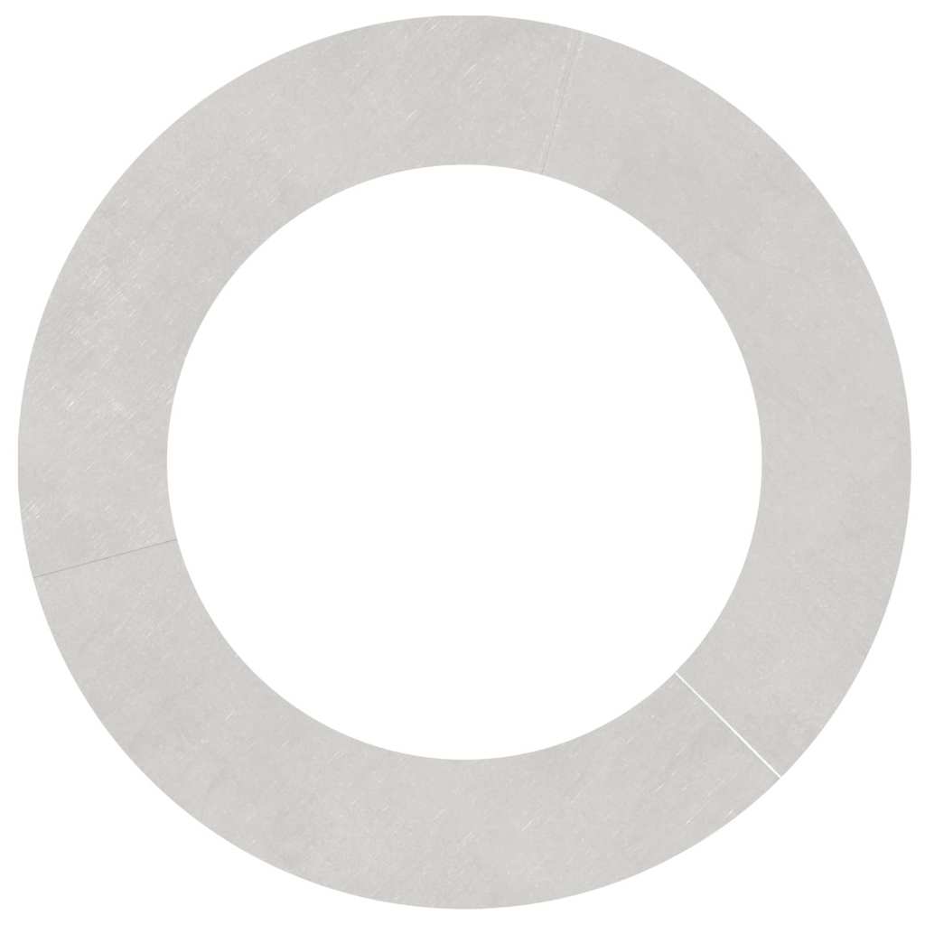 geschikt voor platte boomring Zilver Ø60 / 90 cm Roestvrij staal is nu te koop bij PeponiXL, paradijselijk wonen!