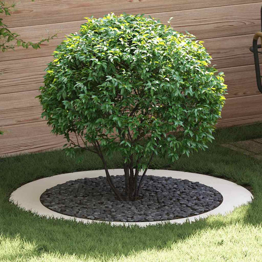 geschikt voor platte boomringen 5 pcs Wit Ø90 / 120 cm Staal is nu te koop bij PeponiXL, paradijselijk wonen!