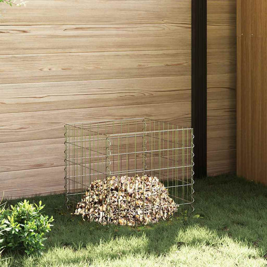 Vierkante Composter 50 x 50 x 50 cm IJzer is nu te koop bij PeponiXL, paradijselijk wonen!