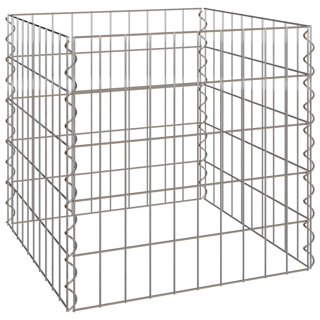 Vierkante Composter 50 x 50 x 50 cm IJzer is nu te koop bij PeponiXL, paradijselijk wonen!