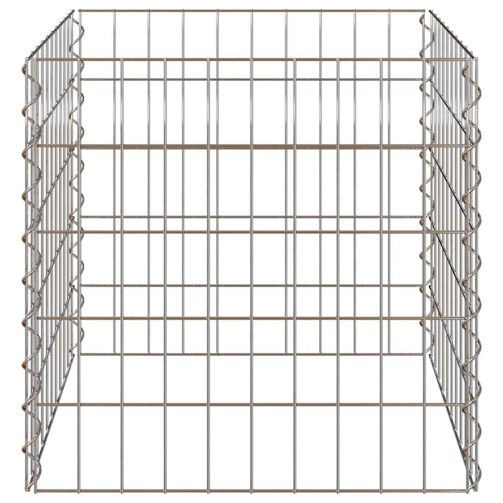 Vierkante Composter 50 x 50 x 50 cm IJzer is nu te koop bij PeponiXL, paradijselijk wonen!