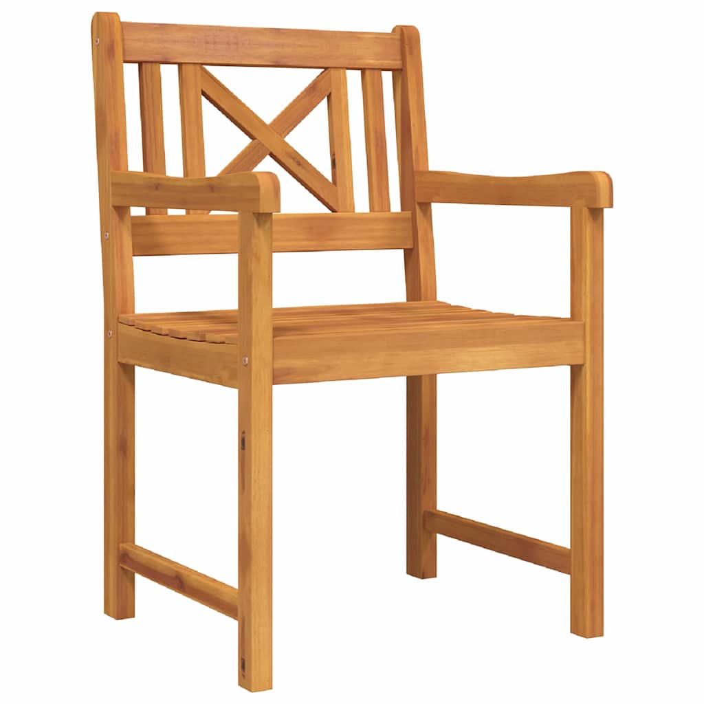 Tuin eettafelset 5 pcs Bruin Massief acaciahout is nu te koop bij PeponiXL, paradijselijk wonen!