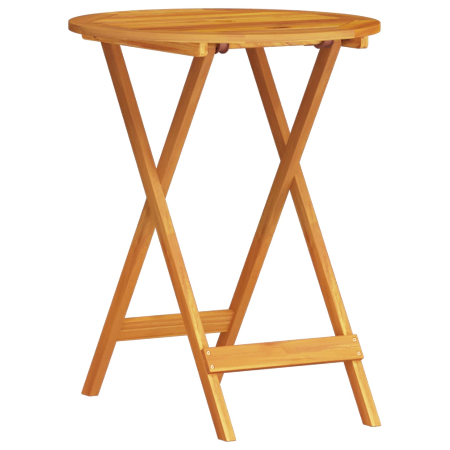 Vouw Bistro Set 3 pcs Bruin Massief Acaciahout is nu te koop bij PeponiXL, paradijselijk wonen!