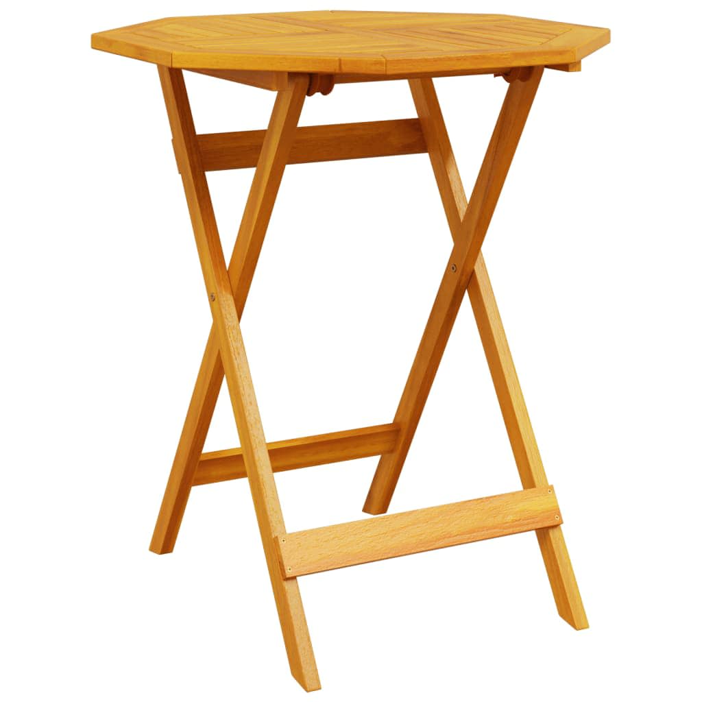 Vouw Bistro Set 3 pcs Bruin Massief Acaciahout is nu te koop bij PeponiXL, paradijselijk wonen!