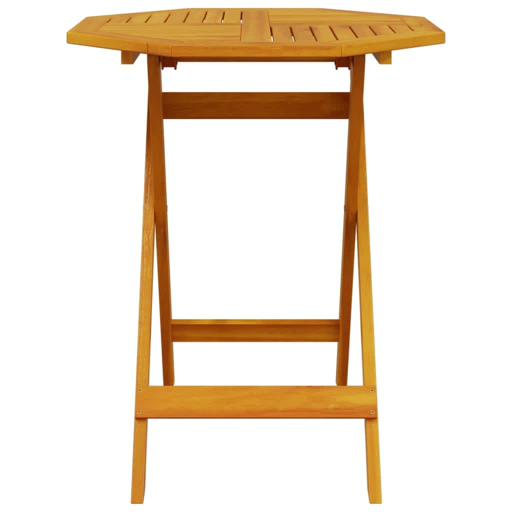 Vouw Bistro Set 3 pcs Bruin Massief Acaciahout is nu te koop bij PeponiXL, paradijselijk wonen!