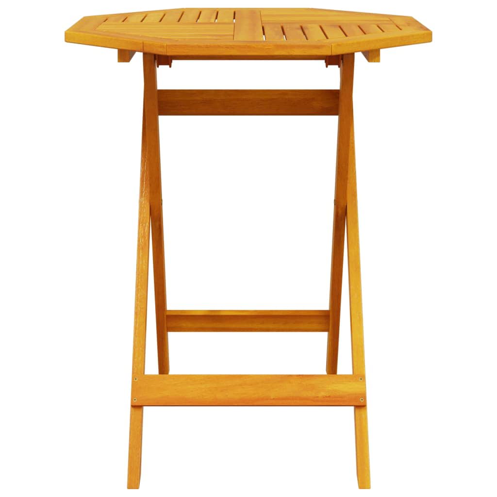 Vouw Bistro Set 3 pcs Bruin Massief Acaciahout is nu te koop bij PeponiXL, paradijselijk wonen!