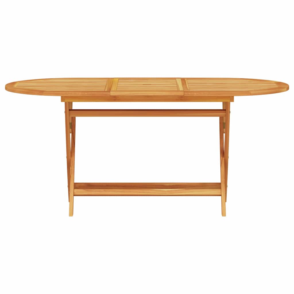 Tuin eettafelset 7 pcs Bruin Massief Acaciahout is nu te koop bij PeponiXL, paradijselijk wonen!