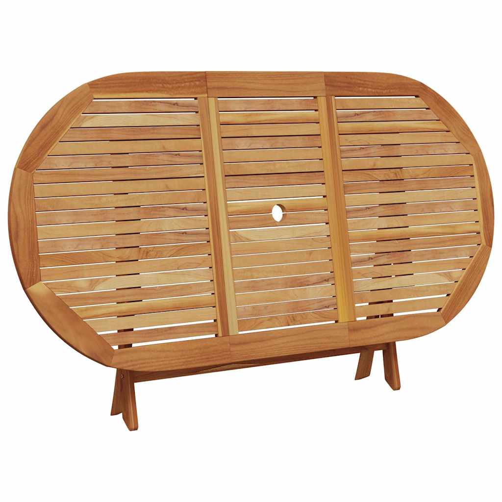 Tuin eettafelset 7 pcs Grijs Massief Acaciahout is nu te koop bij PeponiXL, paradijselijk wonen!