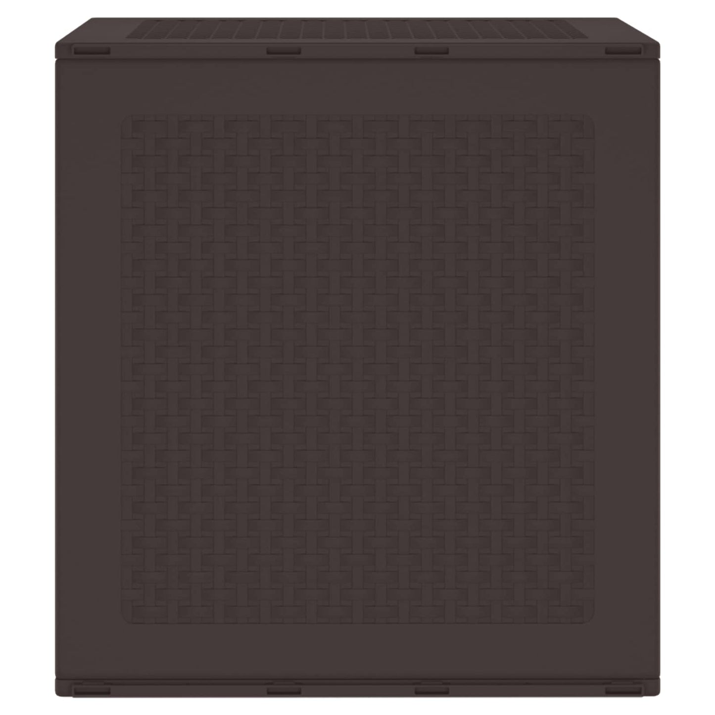 Tuinopslagdoos met opslag Bruin 55 x 53 x 57 cm Polypropyleen