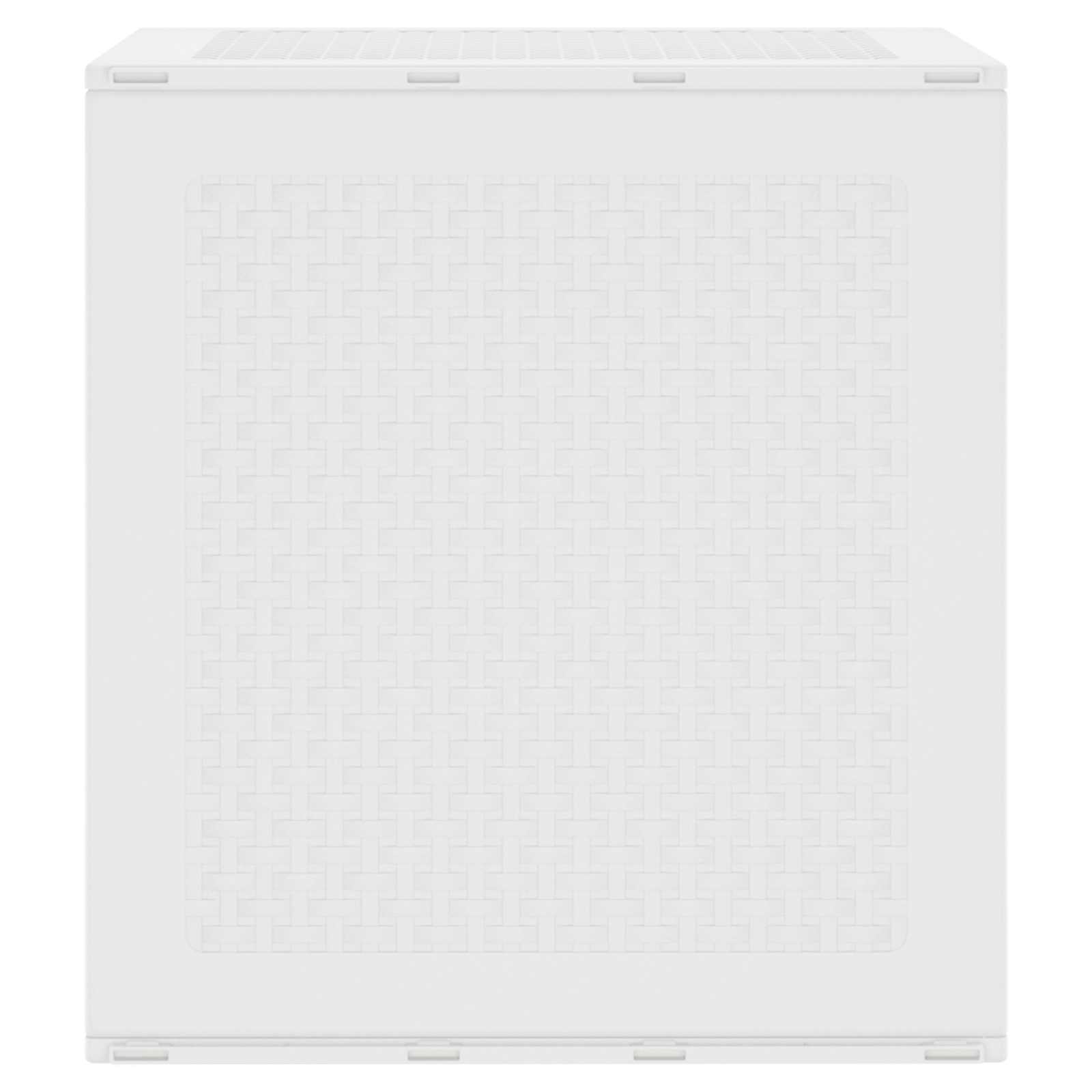 Opbergbox met opslag Wit 55 x 53 x 57 cm Polypropyleen is nu te koop bij PeponiXL, paradijselijk wonen!