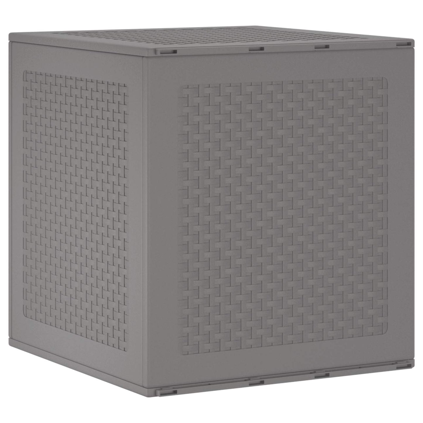 Opbergbox met opslag Lichtgrijs 55 x 53 x 57 cm Polypropyleen is nu te koop bij PeponiXL, paradijselijk wonen!