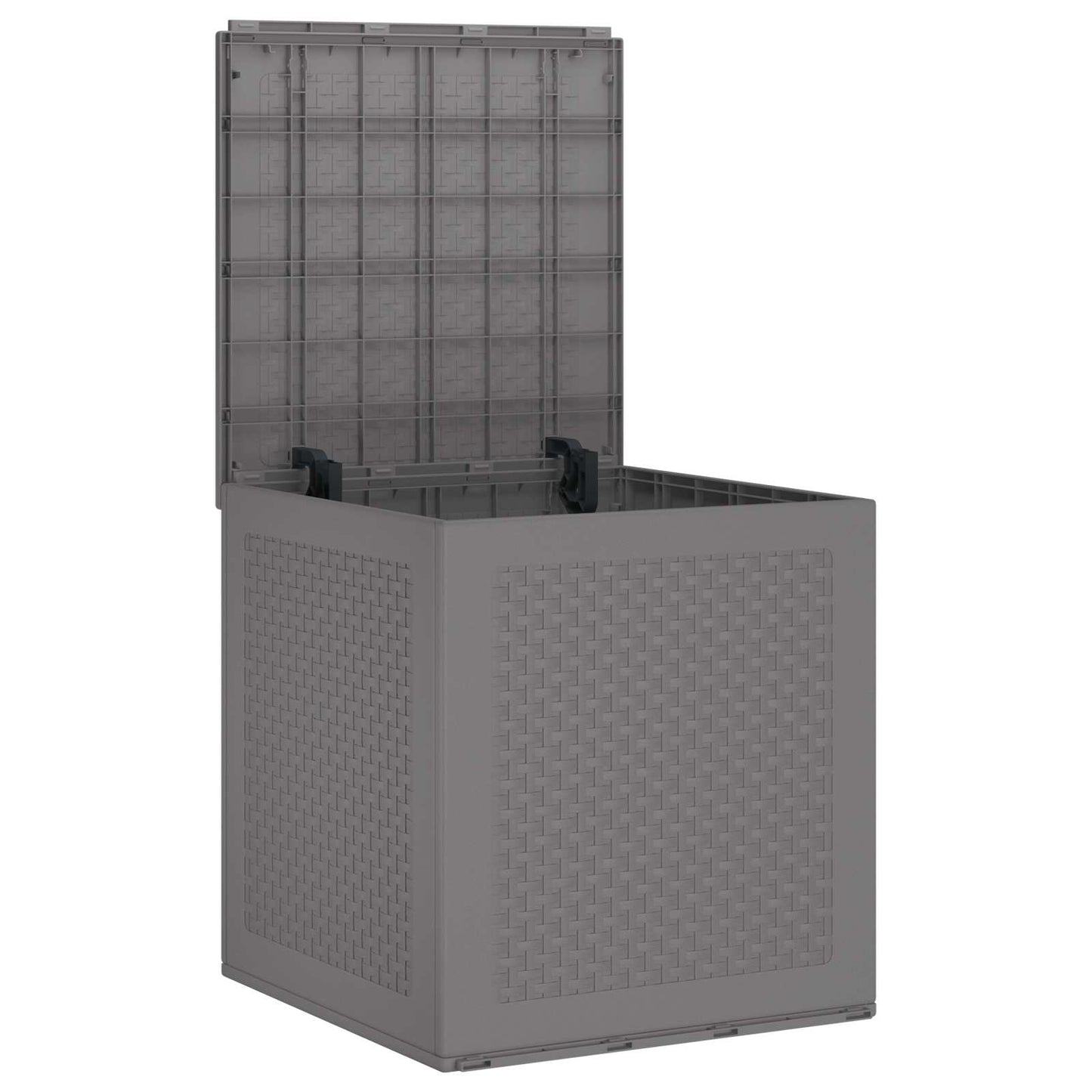 Opbergbox met opslag Lichtgrijs 55 x 53 x 57 cm Polypropyleen is nu te koop bij PeponiXL, paradijselijk wonen!