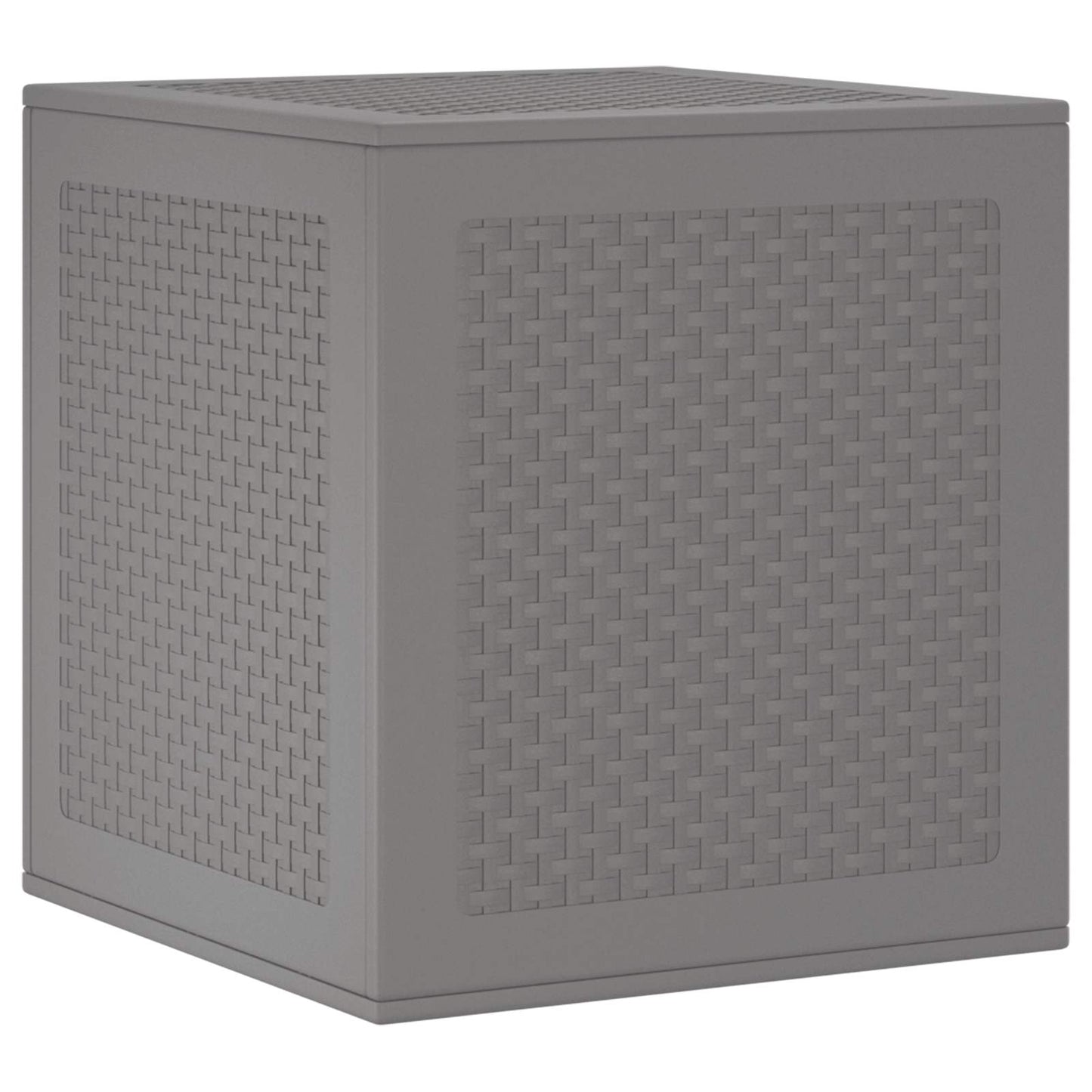 Opbergbox met opslag Lichtgrijs 55 x 53 x 57 cm Polypropyleen is nu te koop bij PeponiXL, paradijselijk wonen!
