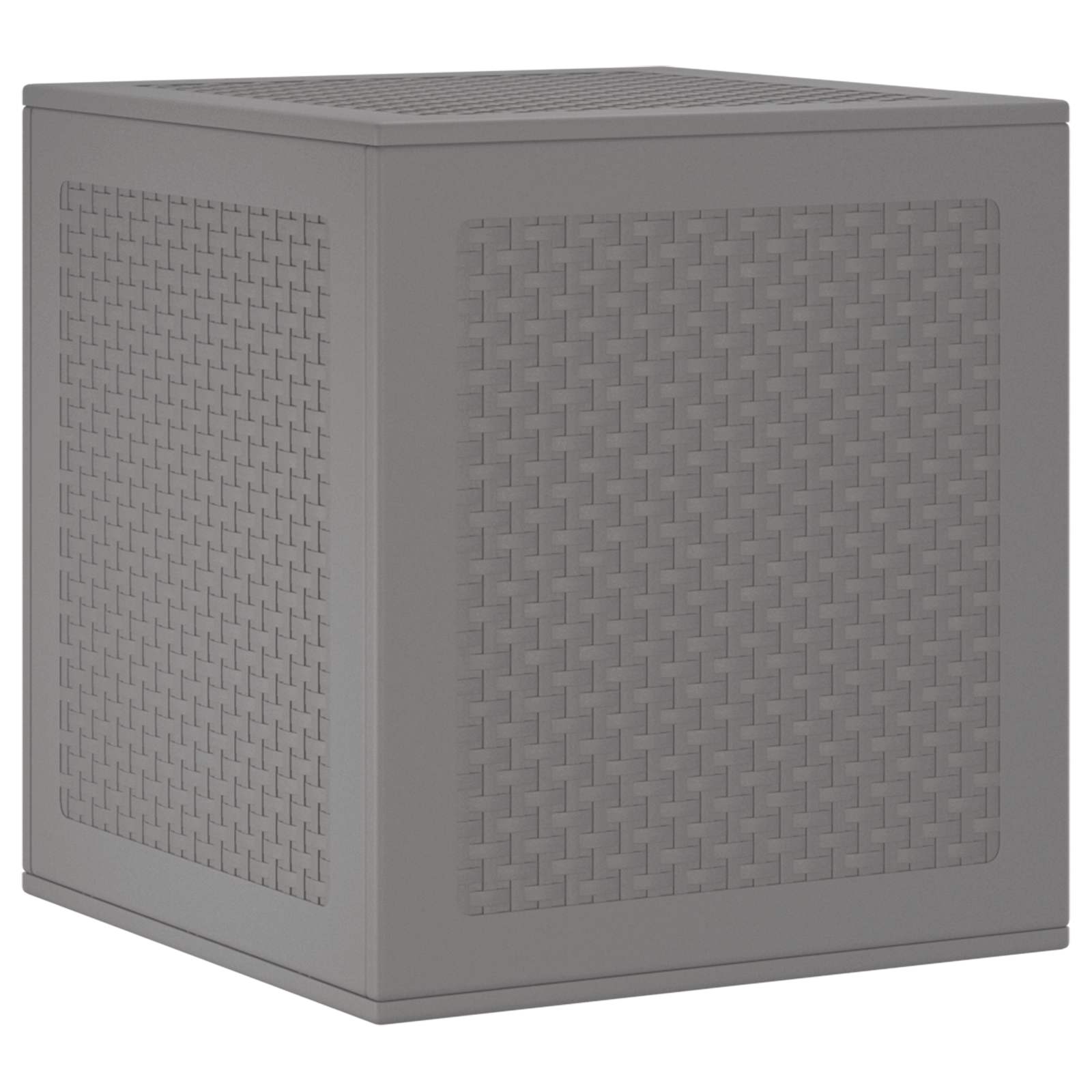 Opbergbox met opslag Lichtgrijs 55 x 53 x 57 cm Polypropyleen is nu te koop bij PeponiXL, paradijselijk wonen!