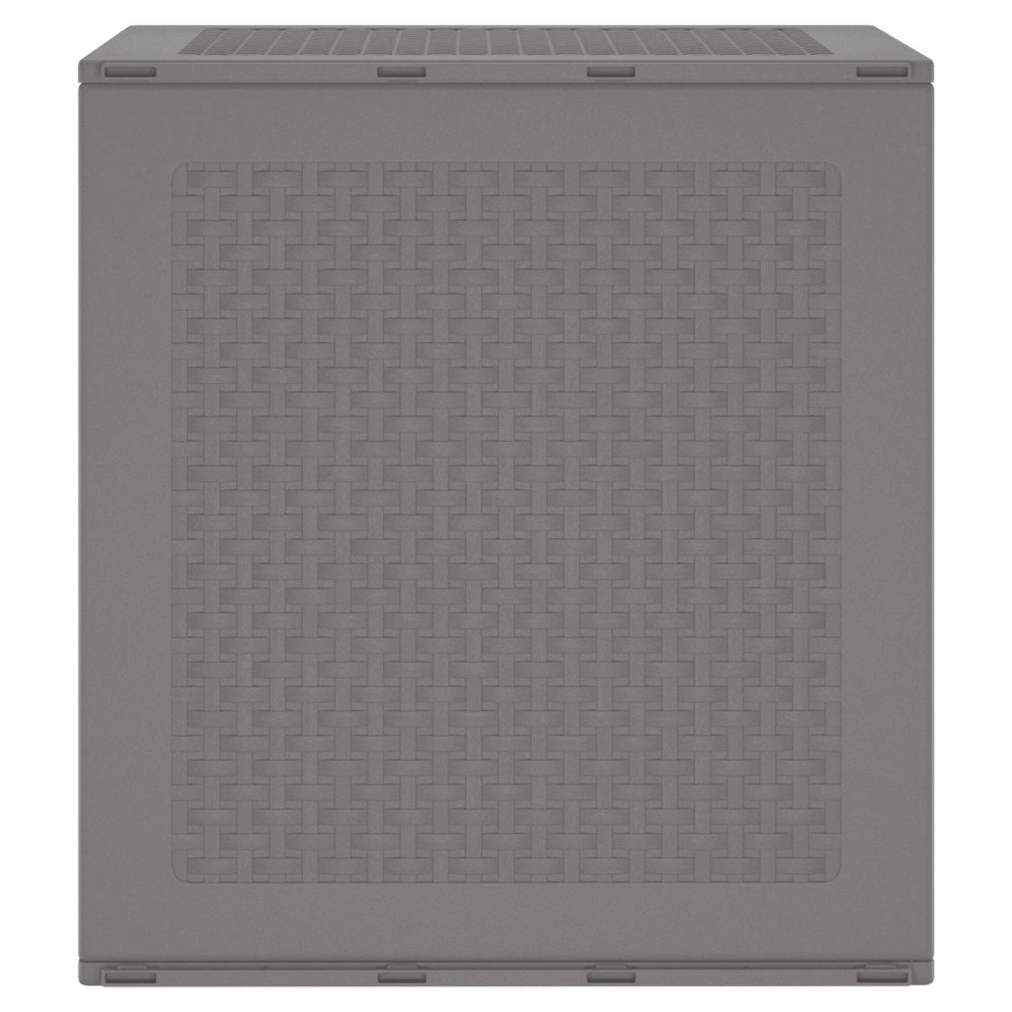 Opbergbox met opslag Lichtgrijs 55 x 53 x 57 cm Polypropyleen is nu te koop bij PeponiXL, paradijselijk wonen!