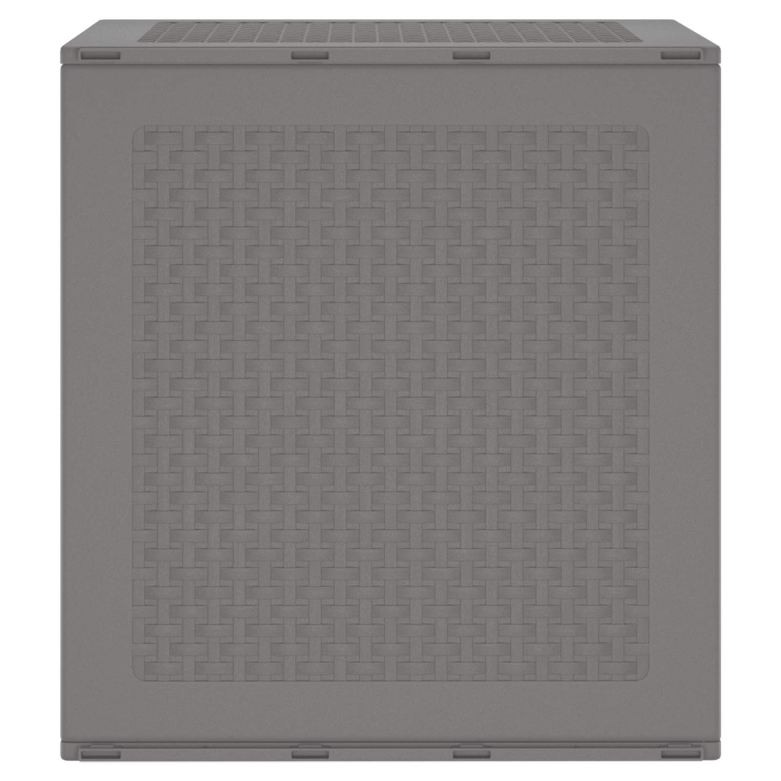 Opbergbox met opslag Lichtgrijs 55 x 53 x 57 cm Polypropyleen is nu te koop bij PeponiXL, paradijselijk wonen!