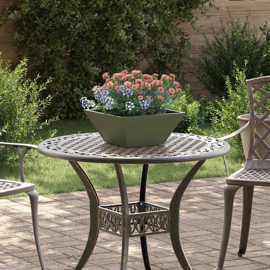 Tuin Bloempot 5 pcs Olijf Groen 35 x 35 x 15 cm is nu te koop bij PeponiXL, paradijselijk wonen!