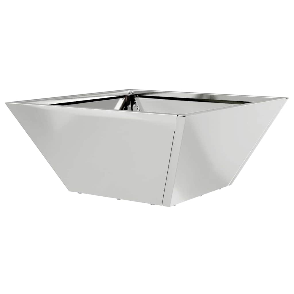 Tuin Bloempot 5 pcs Zilver 35 x 35 x 15 cm Gegalvaniseerd staal is nu te koop bij PeponiXL, paradijselijk wonen!