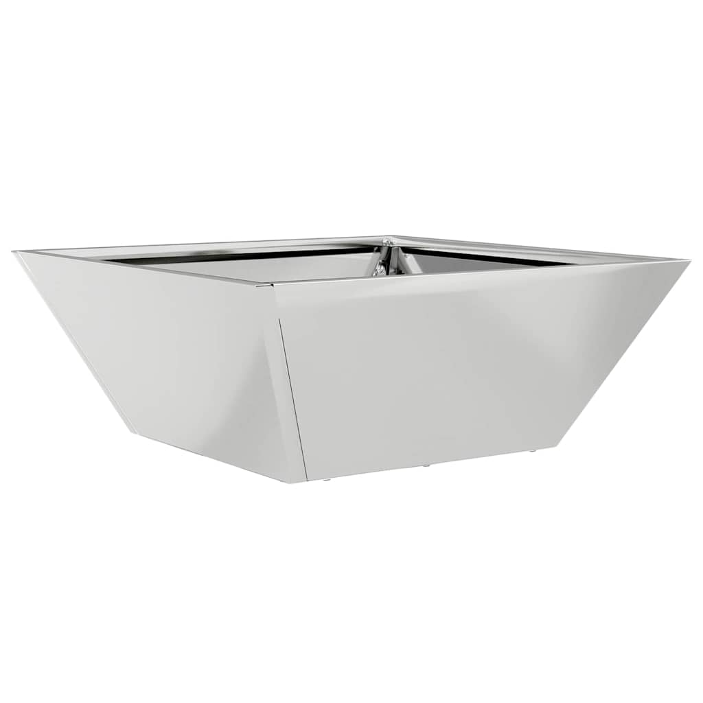 Tuin Bloempot 5 pcs Zilver 40 x 40 x 15 cm Gegalvaniseerd staal is nu te koop bij PeponiXL, paradijselijk wonen!